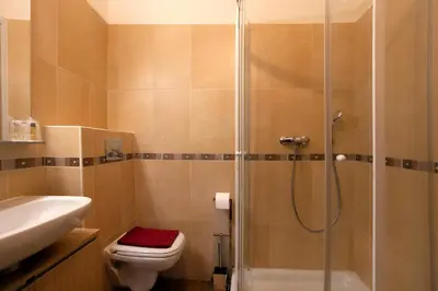 Salle de bains dans l'établissement Casa Alta