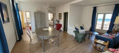 Coin salon dans l'établissement Casa ANNA
