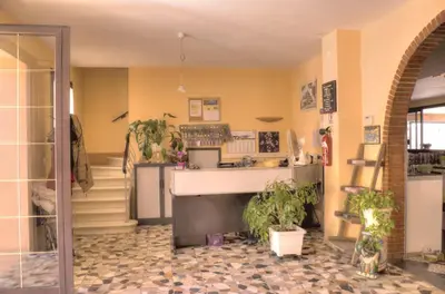 Cuisine ou kitchenette dans l'établissement Brise de Mer