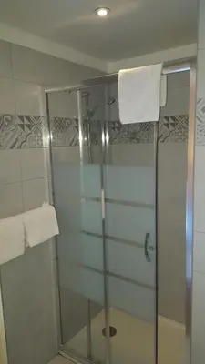 Salle de bains dans l'établissement Hotel Macchia e Mare