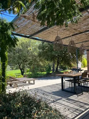 Jardin de l'établissement Casa Legna