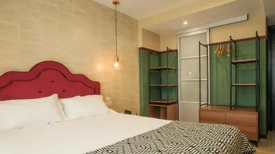 Un ou plusieurs lits dans un hébergement de l'établissement Hotel La Pietra Restaurant & Spa