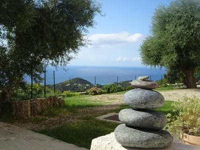 Paysage naturel près de la maison de vacances