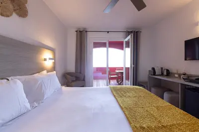 Un ou plusieurs lits dans un hébergement de l'établissement Hôtel Dolce Notte