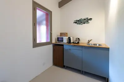 Cuisine ou kitchenette dans l'établissement Hôtel Dolce Notte
