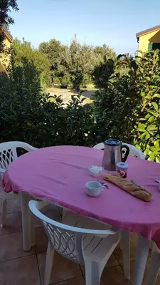 Plan de l'établissement Chez Valérie et Stéphane, Les terrasses de Lozari