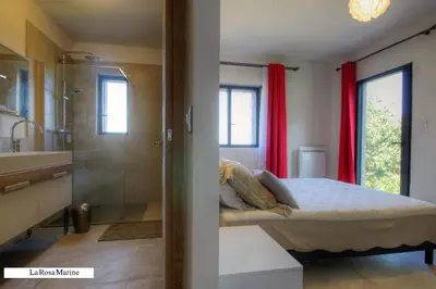 Un ou plusieurs lits dans un hébergement de l'établissement Résidence Casa Di Roc