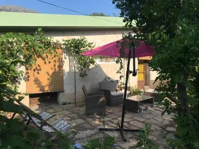 Jardin de l'établissement Studio à la campagne
