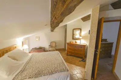Un ou plusieurs lits dans un hébergement de l'établissement Hotel Palazzu Pigna