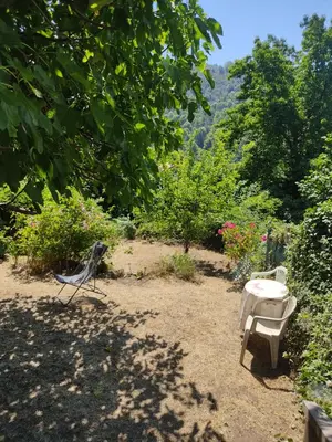 Jardin de l'établissement Maison de Vacances Renno