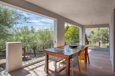 Balcon ou terrasse dans l'établissement Villa Le Corps de Garde