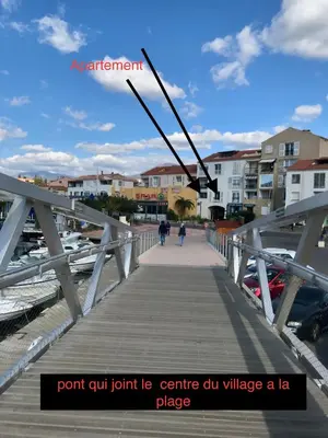 Plan de l'établissement Appartement plein centre Saint Florent face au port