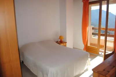Un ou plusieurs lits dans un hébergement de l'établissement MAISON TUCCARELLU