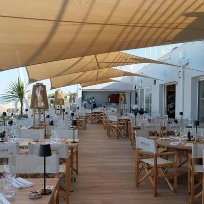 Restaurant ou autre lieu de restauration dans l'établissement Ostella Spa & Resort