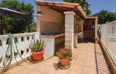 Balcon ou terrasse dans l'établissement Awesome Home In Borgo