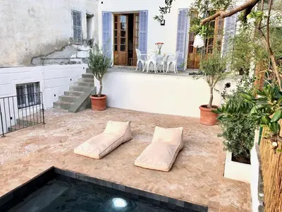 Balcon ou terrasse dans l'établissement VILLA CAMPANA - Bastia centre