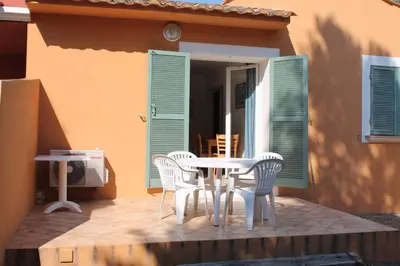 Balcon ou terrasse dans l'établissement Résidence Cala Bianca
