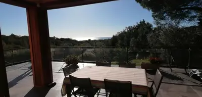 Balcon ou terrasse dans l'établissement VILLA ANGELINI