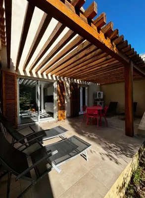 Terrasse ou espace extérieur de l'établissement ALOES Appartement T3