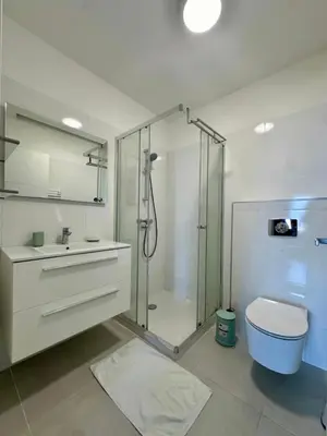 Salle de bains dans l'établissement ALOES Appartement T3