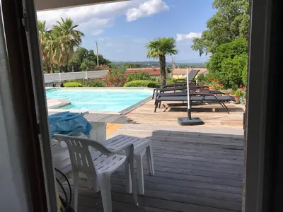 Piscine de l'établissement CHAMBRE HOTES CARPE DIEM ou située à proximité