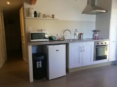 Cuisine ou kitchenette dans l'établissement Clos Olivella