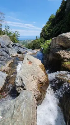 Paysage naturel près de la maison de vacances