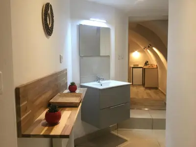 Salle de bains dans l'établissement Casa LiLi