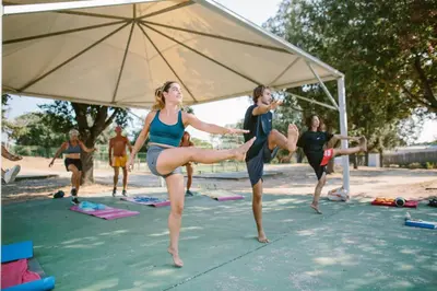Clients de l'établissement Camping Naturiste Riva Bella 4*
