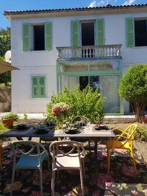 Jardin de l'établissement Aroma Green Villa