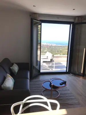 Coin salon dans l'établissement A Casa di Furtunatu