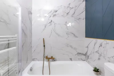 Salle de bains dans l'établissement Hôtel Flor