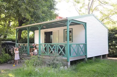 Jardin de l'établissement Camping Merendella