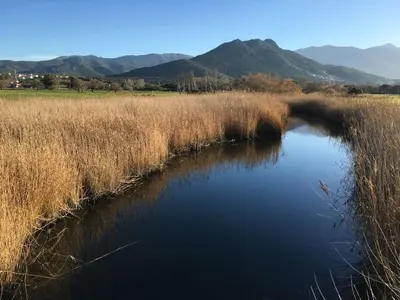 Paysage naturel près de la villa