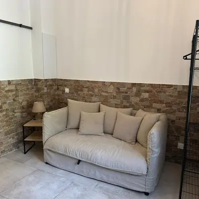 Coin salon dans l'établissement Le Relais de Sisco