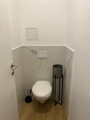 Salle de bains dans l'établissement Hotel U Catagnu