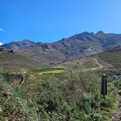 Paysage naturel près de la maison de vacances