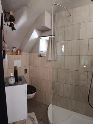 Salle de bains dans l'établissement PARFUMU DI MACHJA