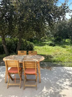 Jardin de l'établissement Villa à 900 m de la plage de Lozari
