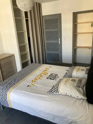 Un ou plusieurs lits dans un hébergement de l'établissement Appartement Bastia Centre