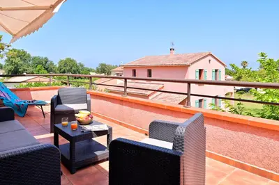 Balcon ou terrasse dans l'établissement Pinea Mare