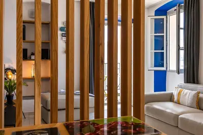 Coin salon dans l'établissement Casa Nostra : bienvenue chez nous !