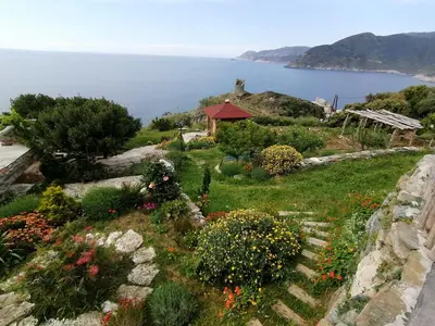 Paysage naturel près de la maison de vacances