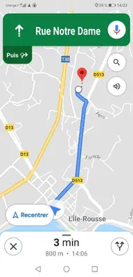 Certificat, récompense, panneau ou autre document affiché dans l'établissement Repos à l'ile rousse