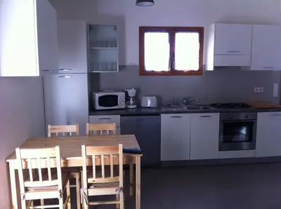 Cuisine ou kitchenette dans l'établissement Domaine Casa Andria