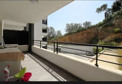 Balcon ou terrasse dans l'établissement T3 moderne et spacieux à BASTIA