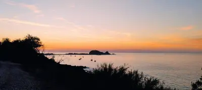 Paysage naturel près de la maison de vacances
