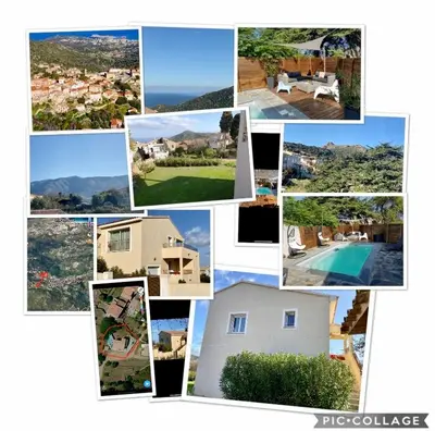 Plan de l'établissement VILLA CHJOSELLA 150M2 PISCINE ET AU CALME