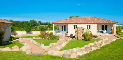 Jardin de l'établissement Alzitone