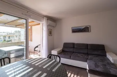 Coin salon dans l'établissement Le Clos d'Oletta